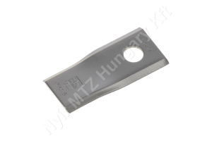 Fűkasza késpenge jobb 95x45x3,5 mm Ø16,25 mm-es furat, Kuhn/John Deere/New Holland