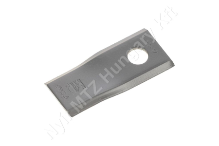 Fűkasza késpenge jobb 95x45x3,5 mm Ø16,25 mm-es furat, Kuhn/John Deere/New Holland_96151 Fűkasza késpenge jobb 95x45x3,5 mm Ø16,25 mm-es furat, Kuhn/John Deere/New Holland_96151
