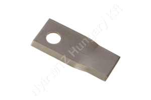 Fűkasza késpenge bal 107x48x4 mm Ø19 mm-es furat, Niemeyer