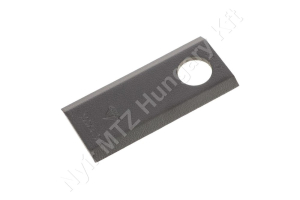 Fűkasza késpenge bal/jobb 100x40x4 mm Ø21 mm-es furat, Massey Ferguson