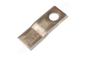 Fűkasza késpenge bal/jobb 98x40x3 mm Ø19 mm-es furat, AMA/Galfre/Marangon