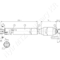 Gázrugó L=538 mm löket:208 mm 510 N Stabilus_93780 Gázrugó L=538 mm löket:208 mm 510 N Stabilus_93780