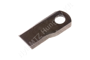 Fűkasza késpenge jobb 105x47x4 mm Ø20,5 mm-es furat, Kuhn