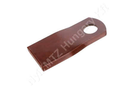 Fűkasza késpenge bal 116x48x4 mm Ø20,5 mm-es furat, Kuhn_96179