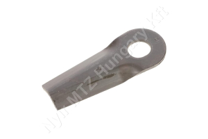 Fűkasza késpenge bal/jobb 128×50/35×4 mm Ø20,5 mm/23 mm-es furat, Taarup