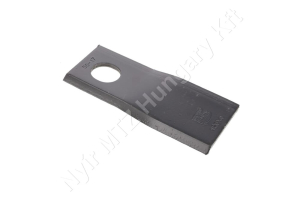 Fűkasza késpenge jobb 126x47x4 mm Ø20,5 mm/23 mm-es furat, Taarup