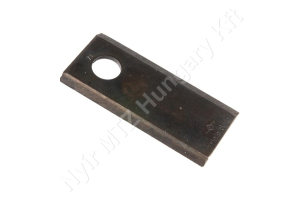 Fűkasza késpenge bal/jobb 107x50x4 mm Ø19 mm-es furat, PZ/Vicon