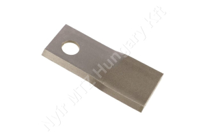 Fűkasza késpenge jobb 120x48x4 mm Ø18,5 mm-es furat, Vicon/Gehl/Lely/New Holland/Pöttinger/Deutz-Fahr