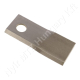 Fűkasza késpenge jobb 120x48x4 mm Ø18,5 mm-es furat, Vicon/Gehl/Lely/New Holland/Pöttinger/Deutz-Fahr Fűkasza késpenge jobb 120x48x4 mm Ø18,5 mm-es furat, Vicon/Gehl/Lely/New Holland/Pöttinger/Deutz-Fahr