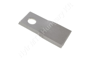 Fűkasza késpenge jobb 107x48x4 mm Ø18,5 mm-es furat, Vicon/PZ/Deutz-Fahr