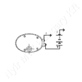 Ablaktörlőmotor 12 V 135° 60 mm_100095