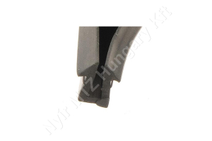 Gumiprofil “U” 13×14 mm folyóméterben