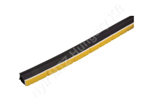 Gumiprofil öntapadó 12,2×9,4 mm folyóméterben
