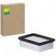 Kabinszűrő 206x146x60 mm MANN-FILTER Kabinszűrő 206x146x60 mm MANN-FILTER
