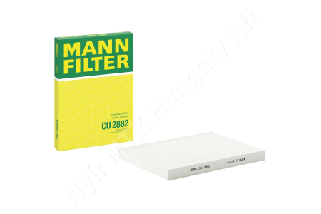 Kabinszűrő 280x206x25 mm MANN-FILTER_97587