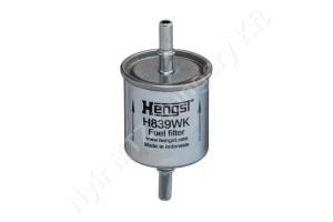 Üzemanyagszűrő átfolyós 54×117,5 mm d=8 mm Hengst Üzemanyagszűrő átfolyós 54×117,5 mm d=8 mm Hengst