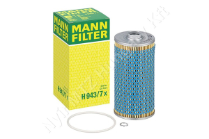 Motorolajszűrő betét 83×164 mm MANN-FILTER