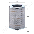 Hidraulikaszűrő betét 150x200 mm MANN-FILTER_109044 Hidraulikaszűrő betét 150x200 mm MANN-FILTER_109044