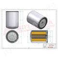 Hidraulikaszűrő 78x102 mm 3/4"-16 UNF HIFI FILTER_107310