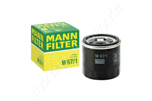 Motorolajszűrő 66×65 mm M20x1,5 MANN-FILTER