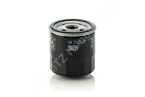 Motorolajszűrő 76×79 mm M20x1,5 MANN-FILTER