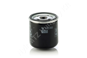 Motorolajszűrő 76×80 mm 3/4-16 UNF MANN-FILTER