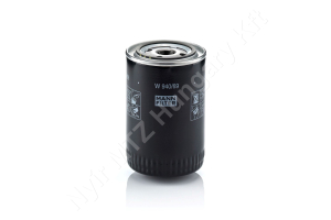 Motorolajszűrő 93×143 mm M22x1,5 MANN-FILTER