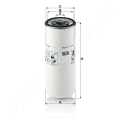 Üzemanyagszűrő 108x263 mm M32x1,5 MANN-FILTER_100581