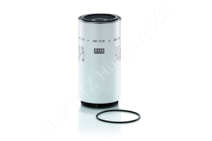 Üzemanyagszűrő 108×216 mm 1-14 UNS-2B MANN-FILTER