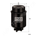 Üzemanyagszűrő 83x135 mm MANN-FILTER_102288 Üzemanyagszűrő 83x135 mm MANN-FILTER_102288