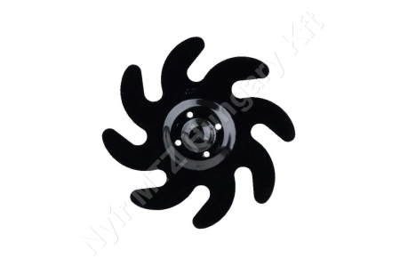 Tárcsalap 430 mm d=12,5 mm s=5 mm csillag bal_111433 Tárcsalap 430 mm d=12,5 mm s=5 mm csillag bal_111433