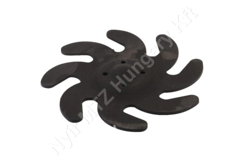 Tárcsalap 430 mm d=12,5 mm s=8 mm csillag jobb Tárcsalap 430 mm d=12,5 mm s=8 mm csillag jobb