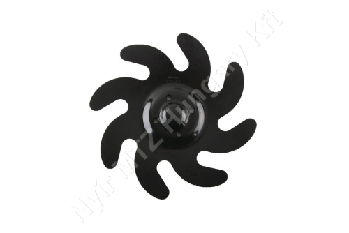 Tárcsalap 430 mm d=12,5 mm s=5 mm csillag jobb Tárcsalap 430 mm d=12,5 mm s=5 mm csillag jobb
