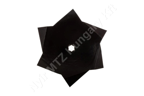 Tárcsalap 525×36,5 mm s=5 mm csillag jobb Tárcsalap 525×36,5 mm s=5 mm csillag jobb
