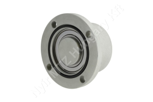 Rövidtárcsa csapágy D=117 mm L=102 mm M22 4 furatos FAG/INA