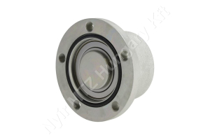 Rövidtárcsa csapágy D=117 mm L=102 mm M22 5 furatos FAG/INA