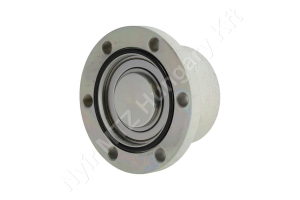 Rövidtárcsa csapágy D=117 mm L=102 mm M22 6 furatos FAG/INA