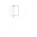 Biztosító elem négyszög 8x63 mm_113349 Biztosító elem négyszög 8x63 mm_113349