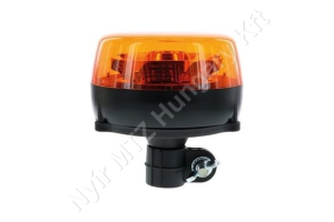 Figyelmeztető fényjelzés sárga villogó 12/24 V 11W 140×142 mm rúdra szerelhető LED Vignal Figyelmeztető fényjelzés sárga villogó 12/24 V 11W 140×142 mm rúdra szerelhető LED Vignal
