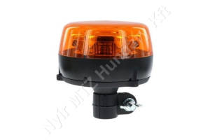 Figyelmeztető fényjelzés sárga villogó 12/24 V 11W 140×142 mm rúdra szerelhető LED Vignal Figyelmeztető fényjelzés sárga villogó 12/24 V 11W 140×142 mm rúdra szerelhető LED Vignal