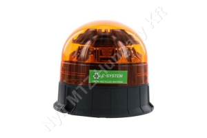 Figyelmeztető fényjelzés sárga villogó 12/24 V 17W 127×174 mm csavaros rögzítés LED Sacex Figyelmeztető fényjelzés sárga villogó 12/24 V 17W 127×174 mm csavaros rögzítés LED Sacex