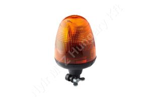 Figyelmeztető fényjelzés sárga villogó 12 V 55W 135×222 mm rúdra szerelhető halogén Hella Figyelmeztető fényjelzés sárga villogó 12 V 55W 135×222 mm rúdra szerelhető halogén Hella