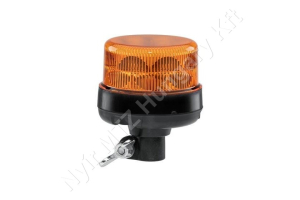 Figyelmeztető fényjelzés sárga villogó 12/24 V 19W 109×125 mm rúdra szerelhető LED Hella Figyelmeztető fényjelzés sárga villogó 12/24 V 19W 109×125 mm rúdra szerelhető LED Hella