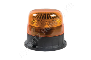 Figyelmeztető fényjelzés sárga villogó 12/24 V 9W 144×120 mm csavaros rögzítés forgó LED Sacex