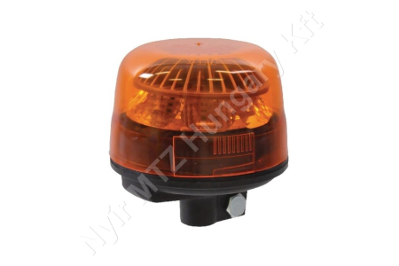 Figyelmeztető fényjelzés sárga villogó 12/24 V 9W 128x125 mm rúdra szerelhető halogén Sacex_114617 Figyelmeztető fényjelzés sárga villogó 12/24 V 9W 128x125 mm rúdra szerelhető halogén Sacex_114617