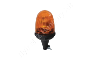 Figyelmeztető fényjelzés sárga villogó 12/24 V 55/70W 120 mm rúdra szerelhető halogén Sacex