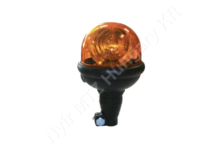 Figyelmeztető fényjelzés sárga villogó 12 V 55W 130x182 mm rúdra szerelhető halogén Sacex_114551 Figyelmeztető fényjelzés sárga villogó 12 V 55W 130x182 mm rúdra szerelhető halogén Sacex_114551