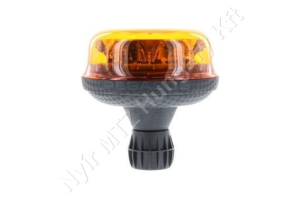 Figyelmeztető fényjelzés sárga villogó 12/24 V 9W 130×131 mm rúdra szerelhető LED Vignal