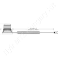 Figyelmeztető fényjelzés sárga villogó 12/24 V 148x120 mm mágneses szivargyújtós LED Britax_114571 Figyelmeztető fényjelzés sárga villogó 12/24 V 148x120 mm mágneses szivargyújtós LED Britax_114571