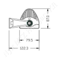 LED Fényhíd 400W 33600 lm négyszögletes 12/24 V fehér/narancssárga 1076x70x67 mm kombinált egyenes 80 LED E-BOOST_114182
